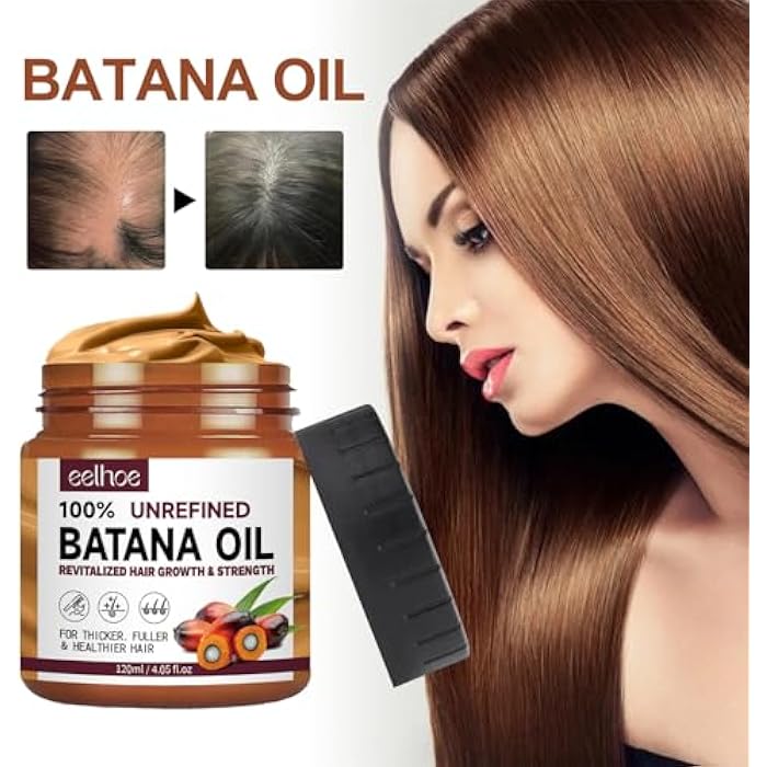 Batana Oil, Batana Oil for Hair, Unrefined Batana Oil from Honduras for Healthier, Thicker and Fuller Hair, Organic Batana Oil (1 Piece) - Image 2